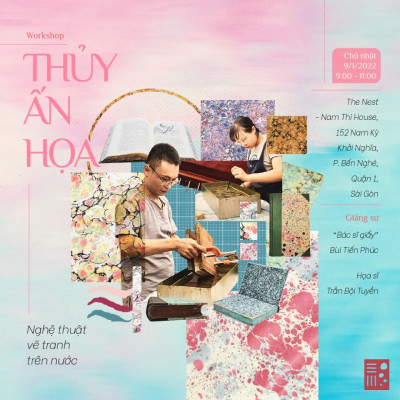 Nghệ thuật vẽ tranh trên nước