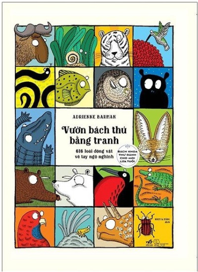 VƯỜN BÁCH THÚ BẰNG TRANH-616 LOẠI ĐỘNG VẬT VẼ TAY NGỘ NGHĨNH
