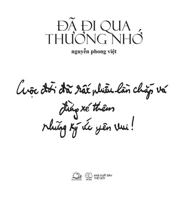 Đã đi qua thương nhớ
