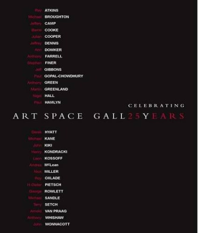 Flashback: celebrating 25 years: bringing together work from thirty of the artists who have had solo exhibitions since 1986