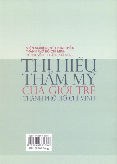 Thị Hiếu Thẩm Mỹ Của Giới Trẻ Thành Phố Hồ Chí Minh